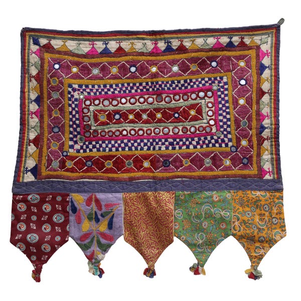 Festive Decor Hand Block Printed Traditional Toran