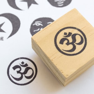 Om Rubber Stamp | Ohm Stamp | Personalized Rubber Stamp