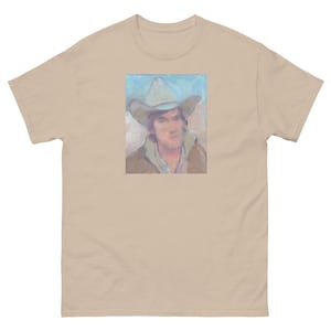 Townes Van Zandt Shirt, Townes Van Zandt Art, Portrait Art, Portrait Tshirt, Music Shirt