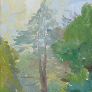 Landscape Oil Painting on Canvas | Original Painting by Michelle Farro
