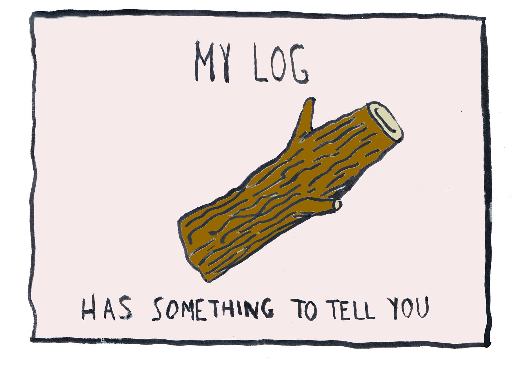 Log card. Log card