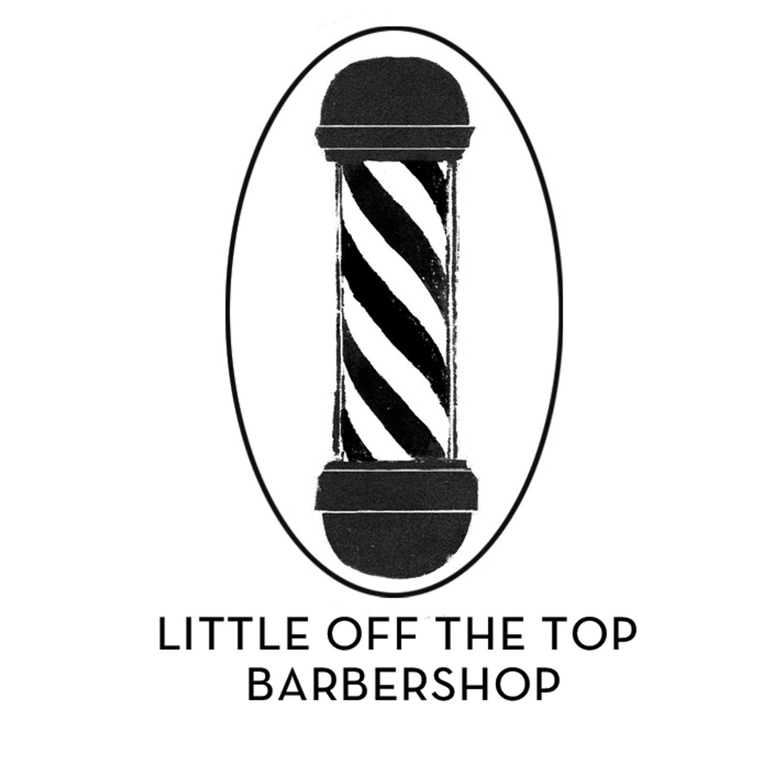 Barber Pole Rubber Stamp Decor Etsy