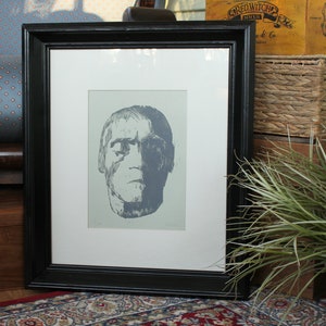 Beethoven Woodcut Print, Arte de la Música Clásica, Beethoven Bust Printmaking de Michelle Farro imagen 3