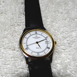 NEU, Armbanduhr, Herren, Michel Herbelin, Edelstahl, Leder, Swiss 7 Jewel, Frankreich