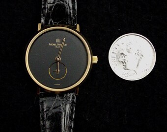 Vintage Michel Herbelin Safari Watch: Swiss Quartz, Stainless
