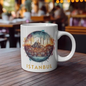 Istanbul Mug Best Gift for Travel Lovers and Adventures Unique Birthday Present Stunning Scenic View Perfect for Wanderlust Enthusiasts 11oz
