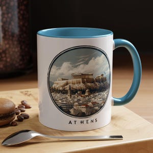 Athens Mug Best Gift for Travel Lovers Unique Birthday Present Stunning Scenic View Perfect for Coffee Enthusiasts Ideal Souvenir 11 oz