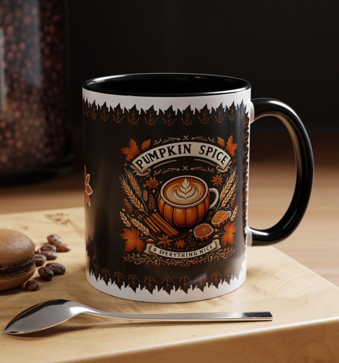 Pumpkin Spice Latte Mug: Autumn Coffee Cup, Fall Gift - Etsy