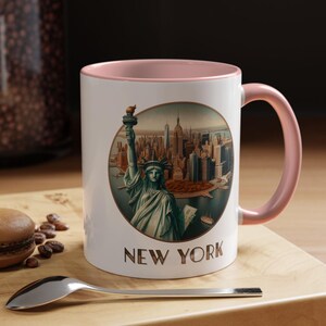 New York Mug Best Gift for Travel Lovers Unique Birthday Present Scenic View Perfect for Coffee Enthusiasts Ideal NYC Souvenir 11 oz