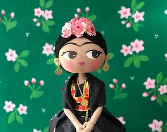 Frida Vogue Art Doll