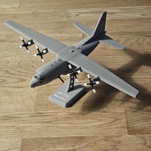AC-130 Gunship 3D Modell Bausatz: DIY Puzzle, Luftfahrt Geschenk
