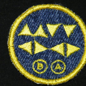 Konami (Cheat) Code  Iron On Patch / Merit Badge