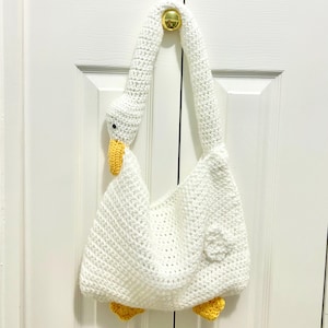 Crochet Goose Bag