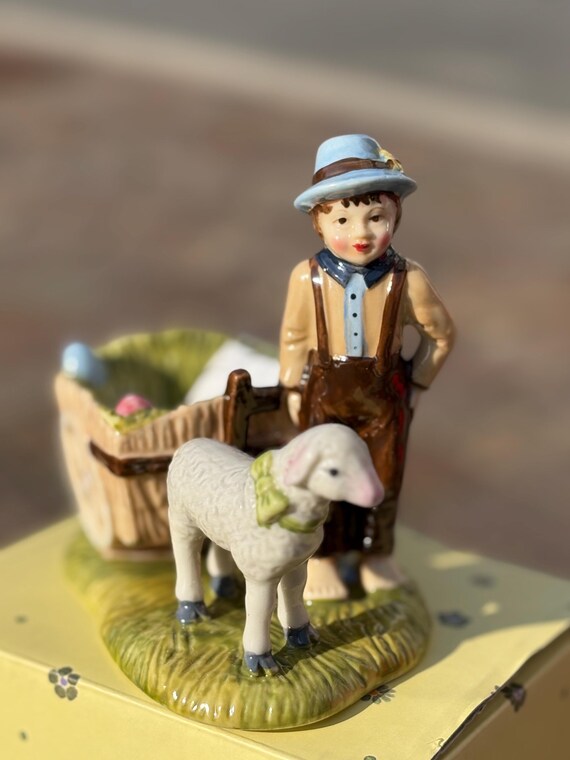 Boîte Villeroy & Boch Farmers Spring – Décoration De Pâques – Lapin, Poule, Coq – Neuve