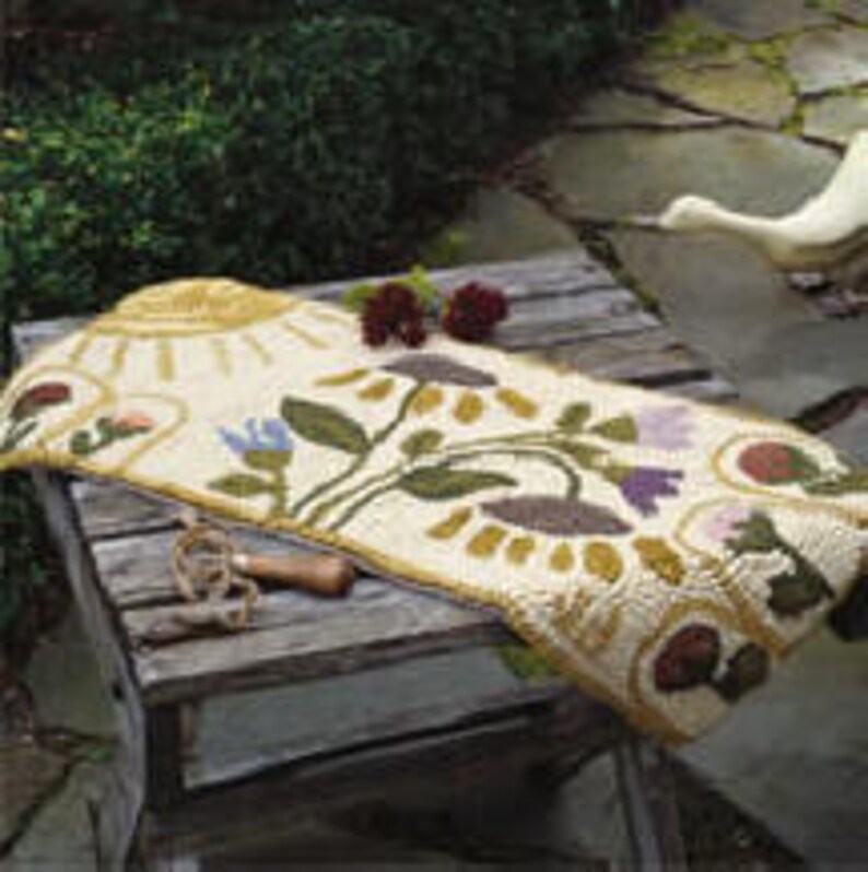 Primitive Prairie Hearth Rug Hooking Kit OFG PFATT Etsy