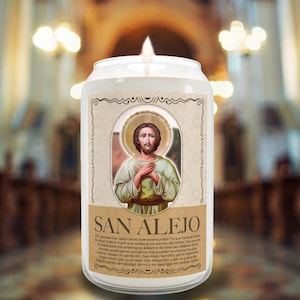 Vela Aromática de San Alejo | Protección Espiritual y Energía Positiva