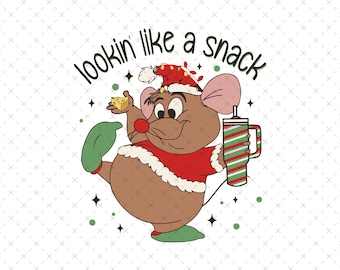 Lookin' Like A Snack Gus Christmas SVG, Christmas Svg, Christmas Character Svg, Princess Christmas Svg, Christmas Svg, Funny Christmas Svg