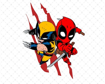 Deadpool 3 Png, Deadpool & Wolverine Png, Deadpool 3 Movie Png, Ryan Reynolds Hugh Jackman Png, Superhero X-Men Png, Only Png