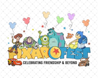 Fest Family Vacation Png Svg, McQueen and Mater Png, Family Trip Png, Monster Png, Woody Buzz and Friends Png, Vacay Mode Png