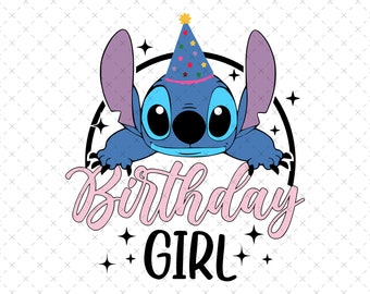 Stitch Birthday Svg Png, Stitch Birthday Boy Svg Png, Stitch Birthday Girl Svg Png, Kids Birthday Celebration Svg Png, Digital File