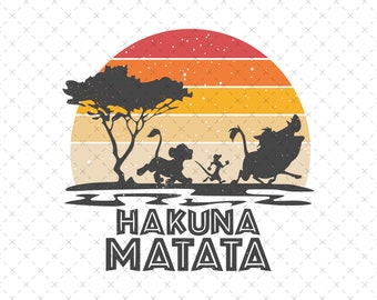 Hakuna Matata SVG, Hakuna Matata SVG PNG, Hakuna Matata cricut, Hakuna Matata SVG, Mouse Family Trip SVG, Hakuna Matata, Wild Trip SVG