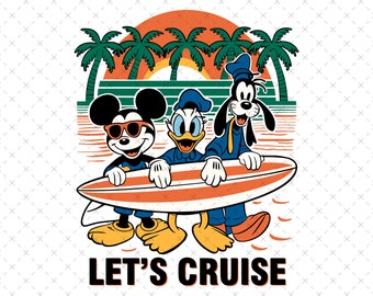 Let's Cruise PNG SVG, Mouse Cruise Svg, Cruise Trip Svg, Family Vacation Svg, Magical Kingdom Svg, Family Shirt Vacation, Cruise Ship Shirt
