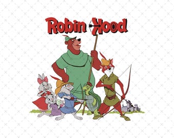 Retro Robin Hood 1973 PNG Plik, Robin Hood Clipart, Robin Hood 50th Anniversary Png, Golly What A Day Png, Magic Kingdom Png