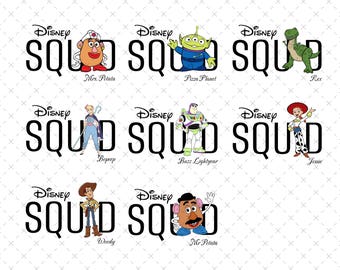 Bundle Squad 2025 Svg, Family Vacation Svg, Vacay Mode Svg, Family Trip Svg, Magical Kingdom Svg, Svg, Png Files For Print Sublimation