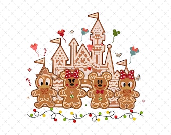 Gingerbread Castle Svg, Merry Christmas SVG, Christmas Season Svg, Xmas Holiday, Christmas Gingerbread Svg, Christmas Castle Svg Png