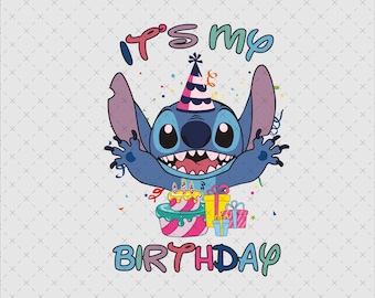 It's My Birthday Svg and Png, Happy Birthday Png, Family Vacation Png, Magical Kingdom, Png Files For Sublimation, svg,
