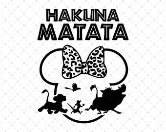 Hakuna Matata svg, Hakuna Matata svg png, Hakuna Matata cricut, Hakuna Matata svg, Mouse Family Trip svg, Hakuna Matata, Wild Trip svg