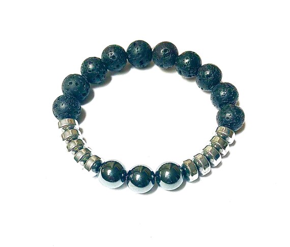 Etsy lava shop rock bracelet