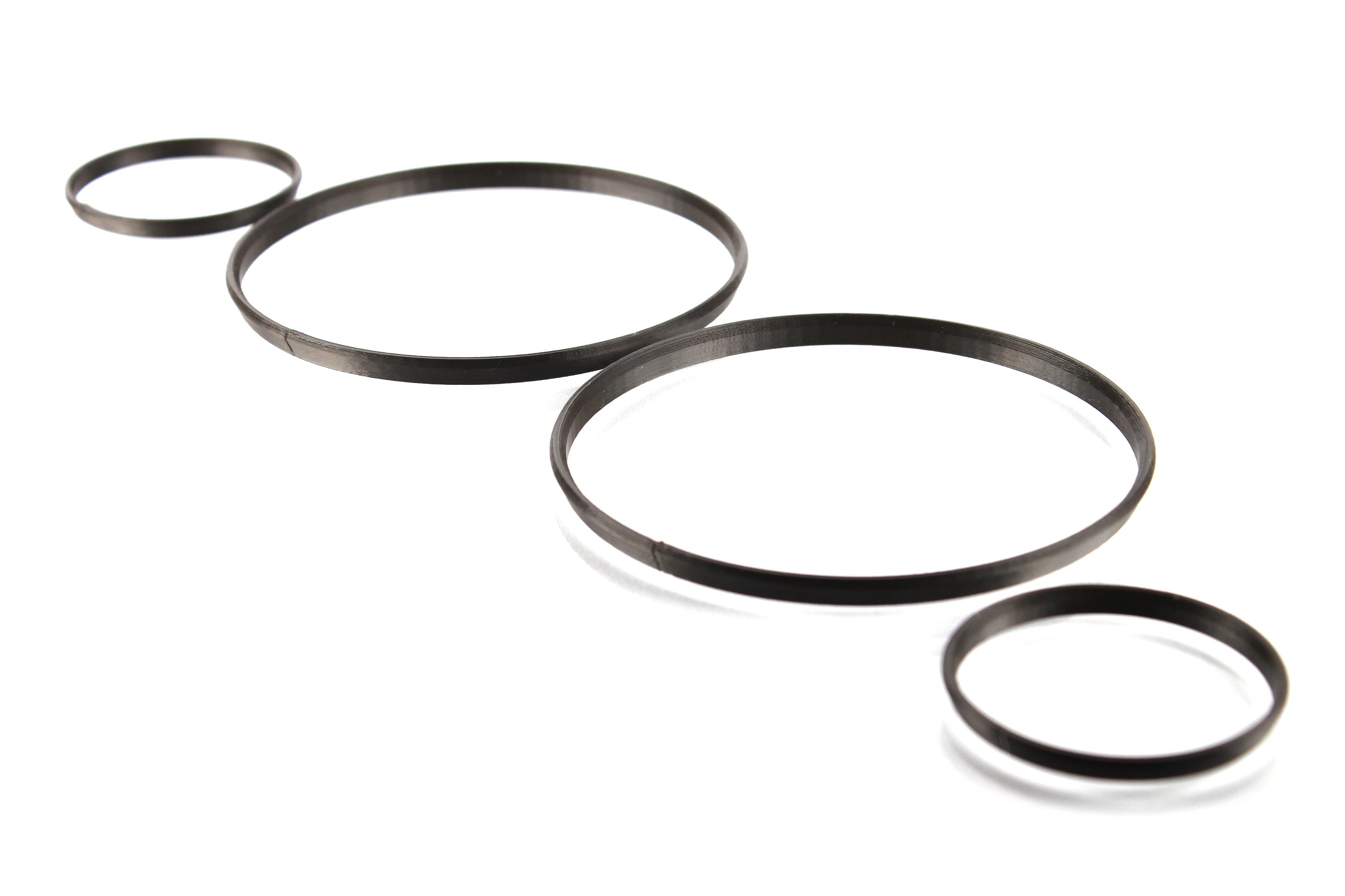 Silver Cluster Gauge Rings For BMW E30 3 Series - Speedo Dash Rings (M3, 320is, 325i) - View #3