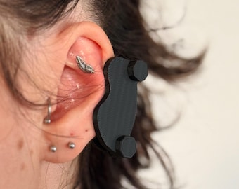Keloid Compression Earring – Available in 3 Sizes | Clinically Designed Ear Keloid Removal Medical Pressure Bean Earrings | Scar Treatment