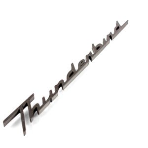 Emblem For Thunderbird | Badge | Logo | Replacement | Sign | Black |