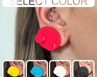 Keloid Compression 5 Colors Earring – Clinically Designed Ear Keloid Removal Medical Pressure Oval Helix Earlobe Healing Scar Treatment