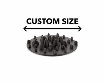 Custom Size Slow Feeder Insert for Cat or Dog Bowl, Made to Fit Any Bowl, Anti Gulping Pet Feeder, Slow Eating Insert