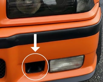 Air Intake Pair for BMW E36 | Both Sides Set | M Bumper | 52mm | 72mm |