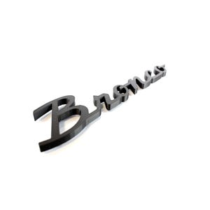 Emblem For Bronco | Badge | Full Black | Decal | Sign | Nameplate | Logo | Script | Replacement |