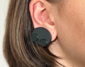 Keloid Compression Earring – Clinically Designed Ear Keloid Removal Medical Pressure Oval Earrings For Post-Surgery Healing | Scar Treatment