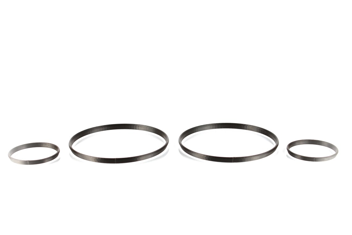 Silver Cluster Gauge Rings For BMW E30 3 Series - Speedo Dash Rings (M3, 320is, 325i) - View #4