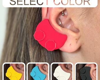 Keloid Compression 5 Colors Earring – Clinically Designed Ear Keloid Removal Medical Pressure Helix Earlobe Earrings Healing Scar Treatment