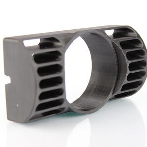 mittlerer Luftausblas für BMW E30 | Schale | 1982 - 1992 | 52mm | Maserung | Auftrieb | Halterung |