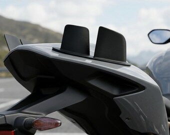 Universal MotoGP Style Rear Tail Wing Spoiler - Moto Aerodynamic | High Sport Bike Aero | R1 R6 Ninja GSXR CBR ZX6R ZX10R