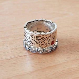 Keith haring ring pandora - Etsy 日本
