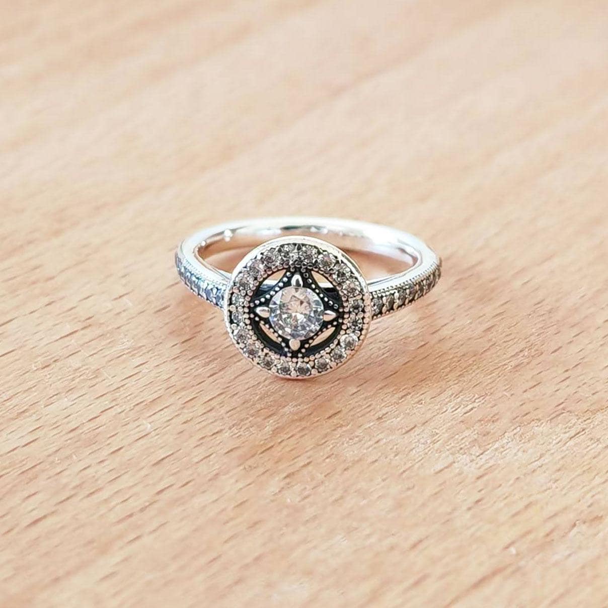 Pandora rose vintage allure ring deals