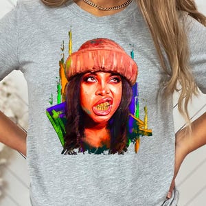 Erykah Badu Vintage RnB T-Shirt - Classic Retro Unisex Tee
