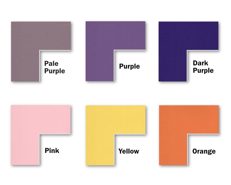 12x12 Premium Matboard for 8x8 Photo or Artwork | Multiple Colors ...