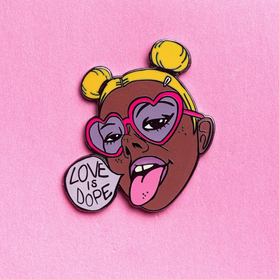 Love Is Dope Blonde Etsy