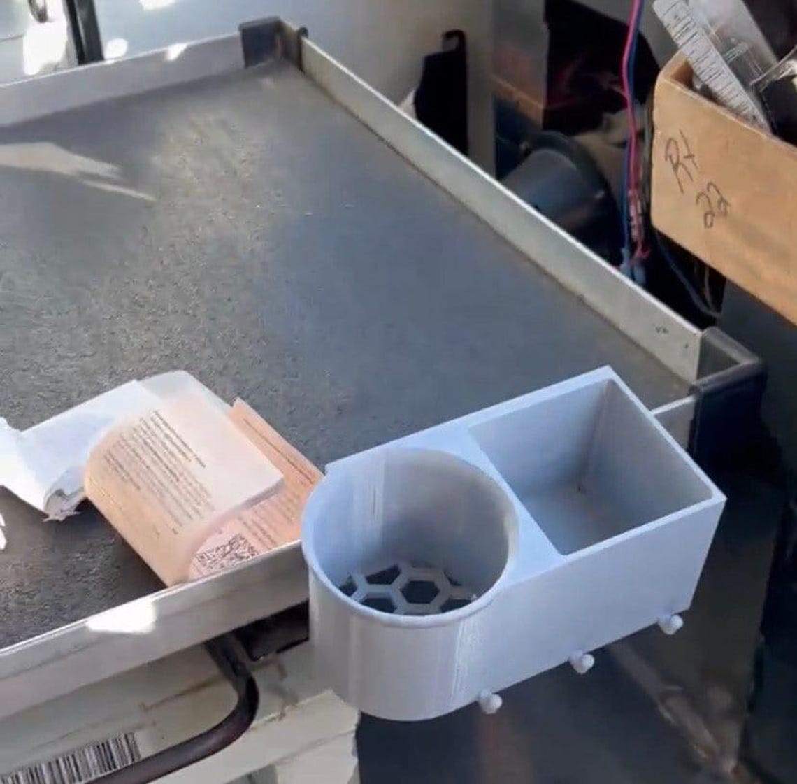 Usps Scanner Rack Llv, Ffv, and Metris Usps Cup Holder and Scanner Holder - Etsy